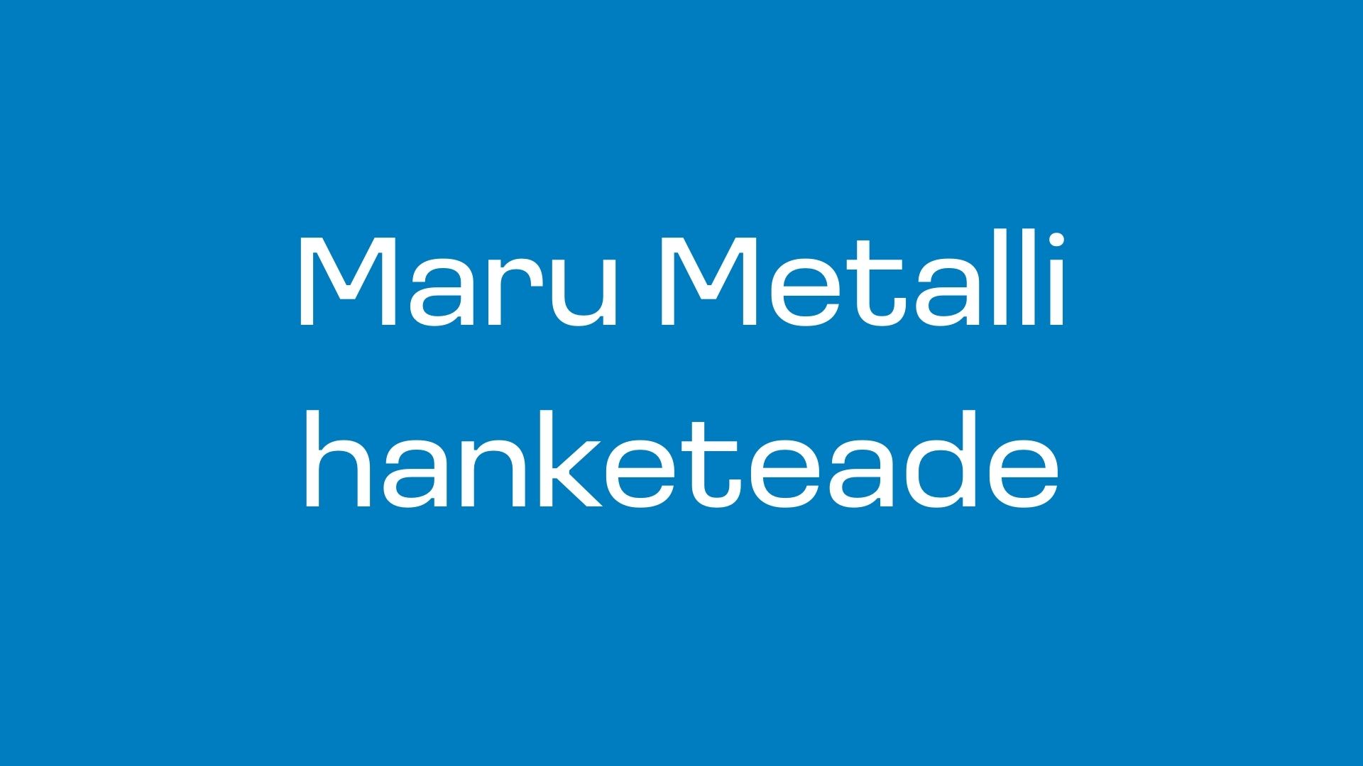 Maru Metall