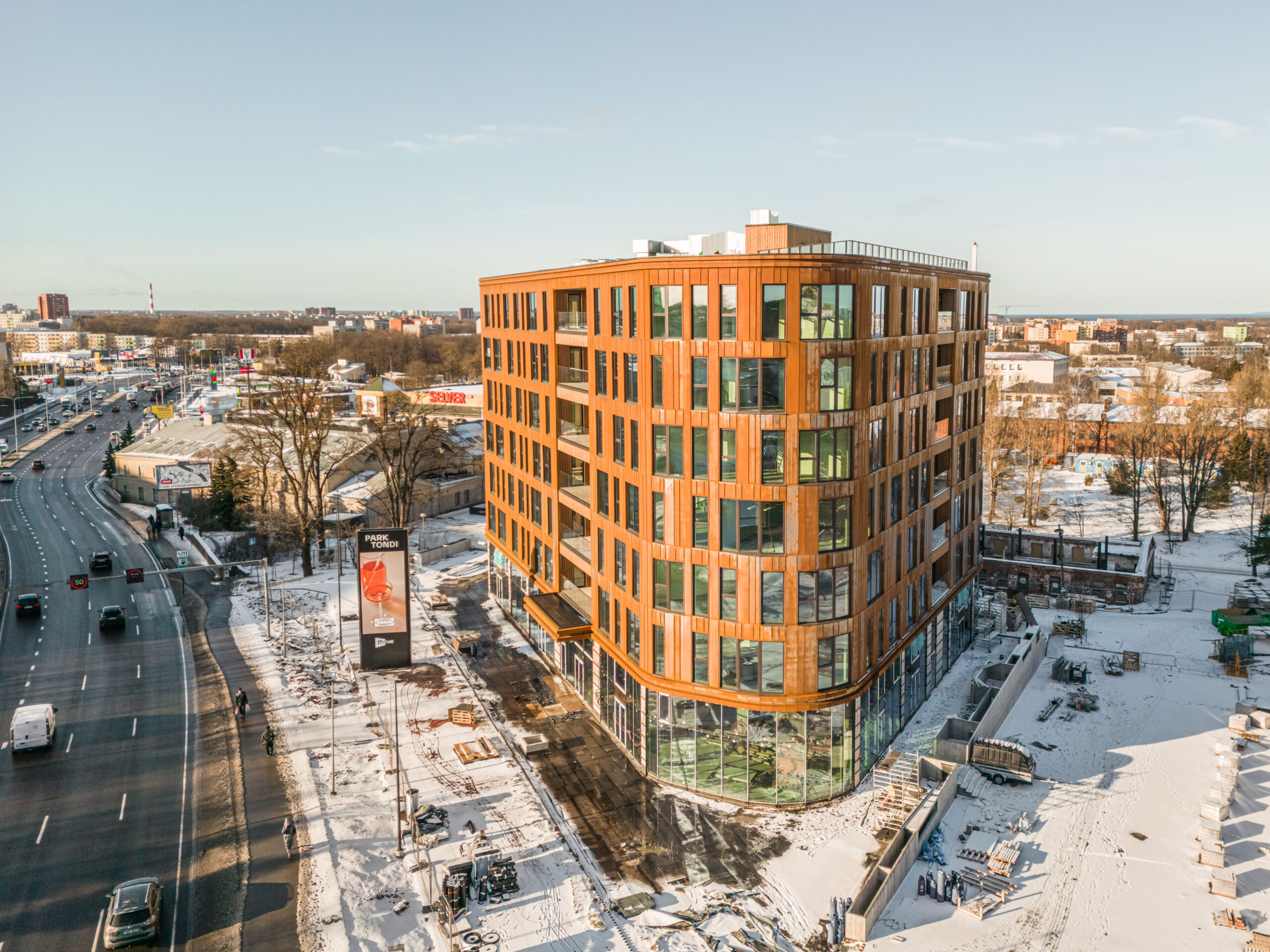 Design and Concrete Work for the Office Building at 56 Tammsaare Street