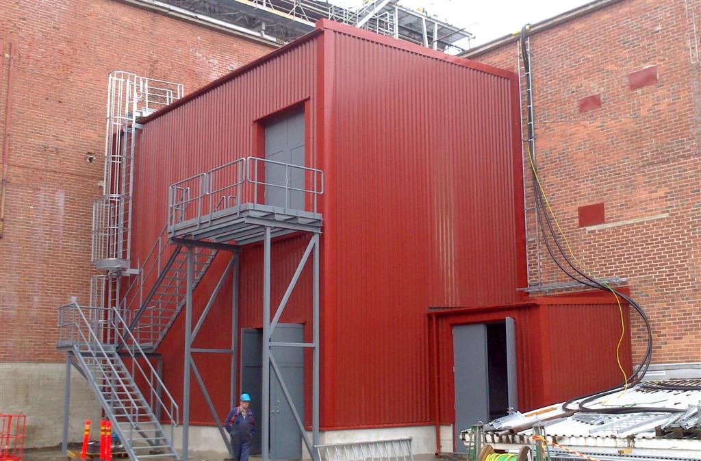 Kaipola KEMPU-projekti elektrialajaama hoone