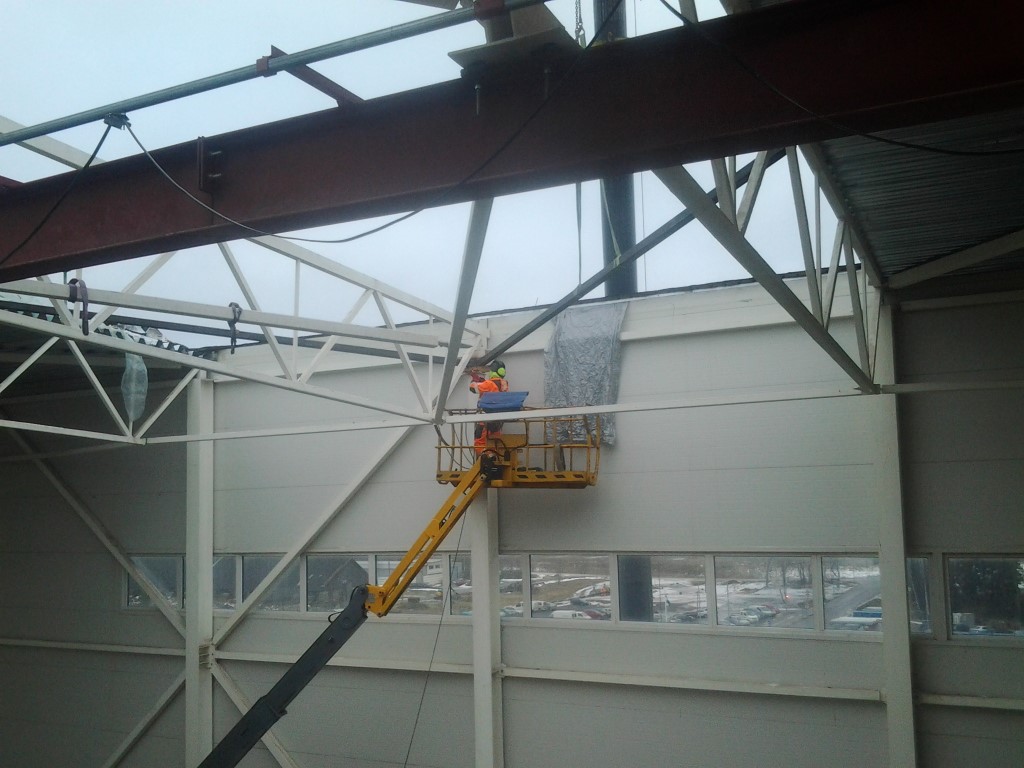 Installation of Steel Structures for Conveyor No. 2 at Kohila Plywood