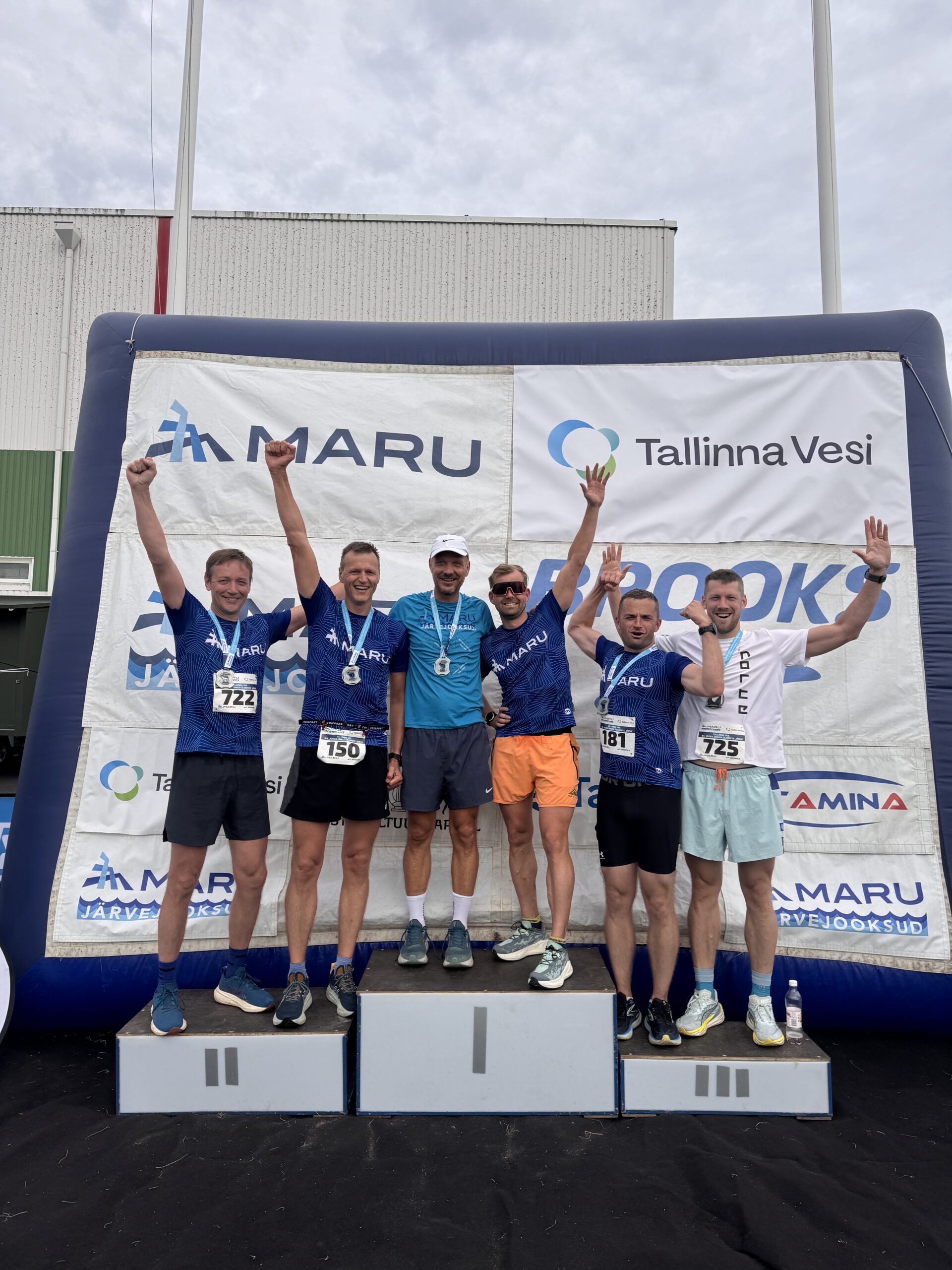 The Maru Team at the 2026 Ülemiste Lake Run