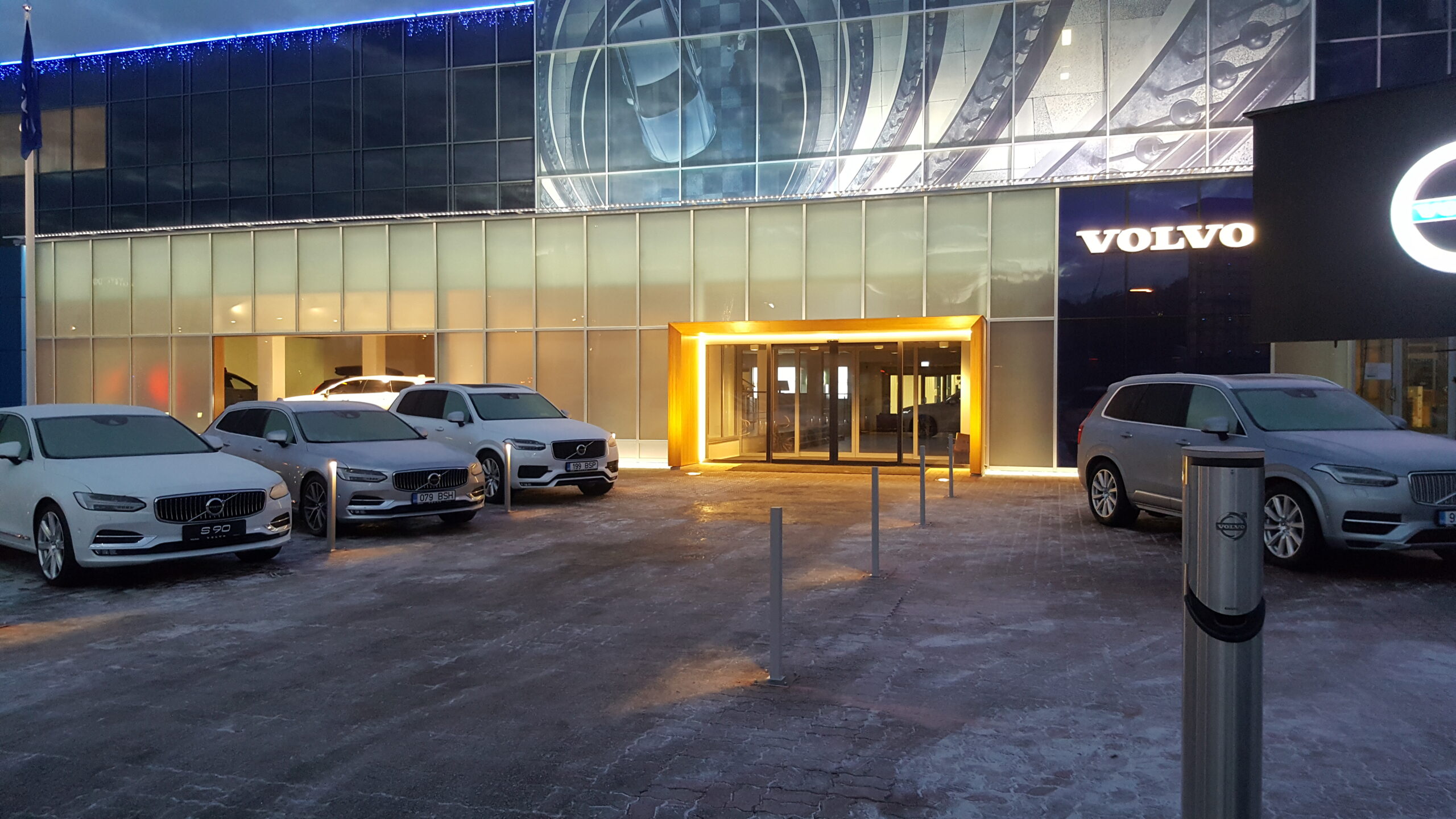 Info-Auto Volvo müügisaali rekonstrueerimine